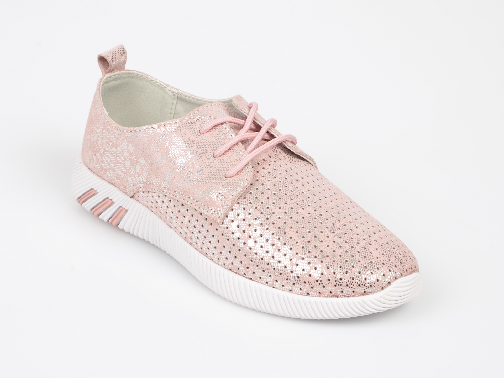 Pantofi sport RIO FIORE roz, 8248B, din piele naturala