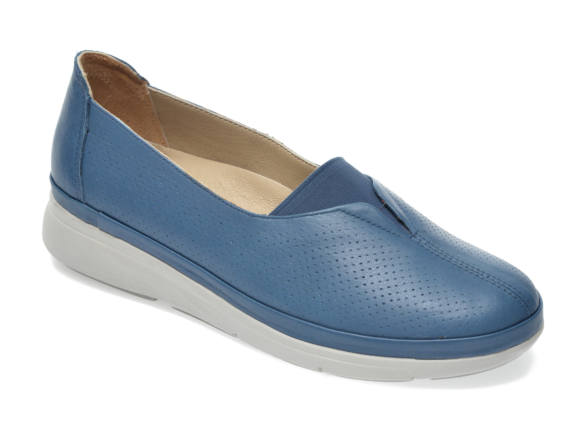Pantofi FLAVIA PASSINI albastri, 1044501, din piele naturala