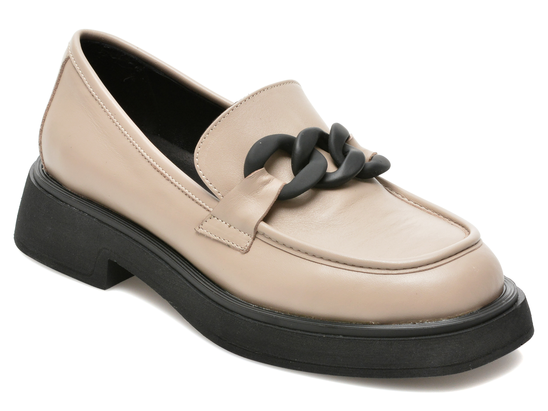 Pantofi FLAVIA PASSINI gri, 6292740, din piele naturala Flavia Passini imagine reduceri