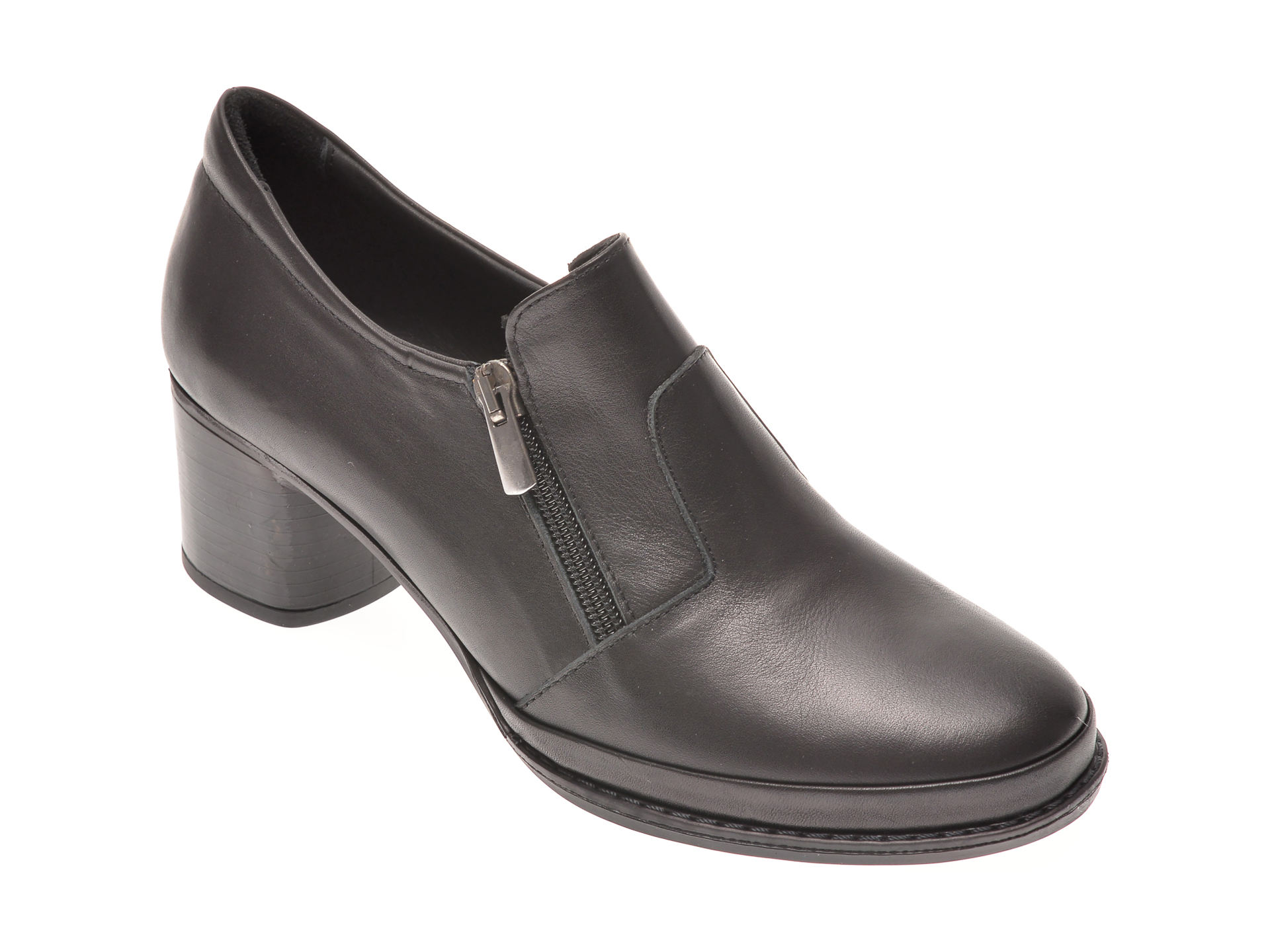 Pantofi FLAVIA PASSINI negri, 10898, din piele naturala