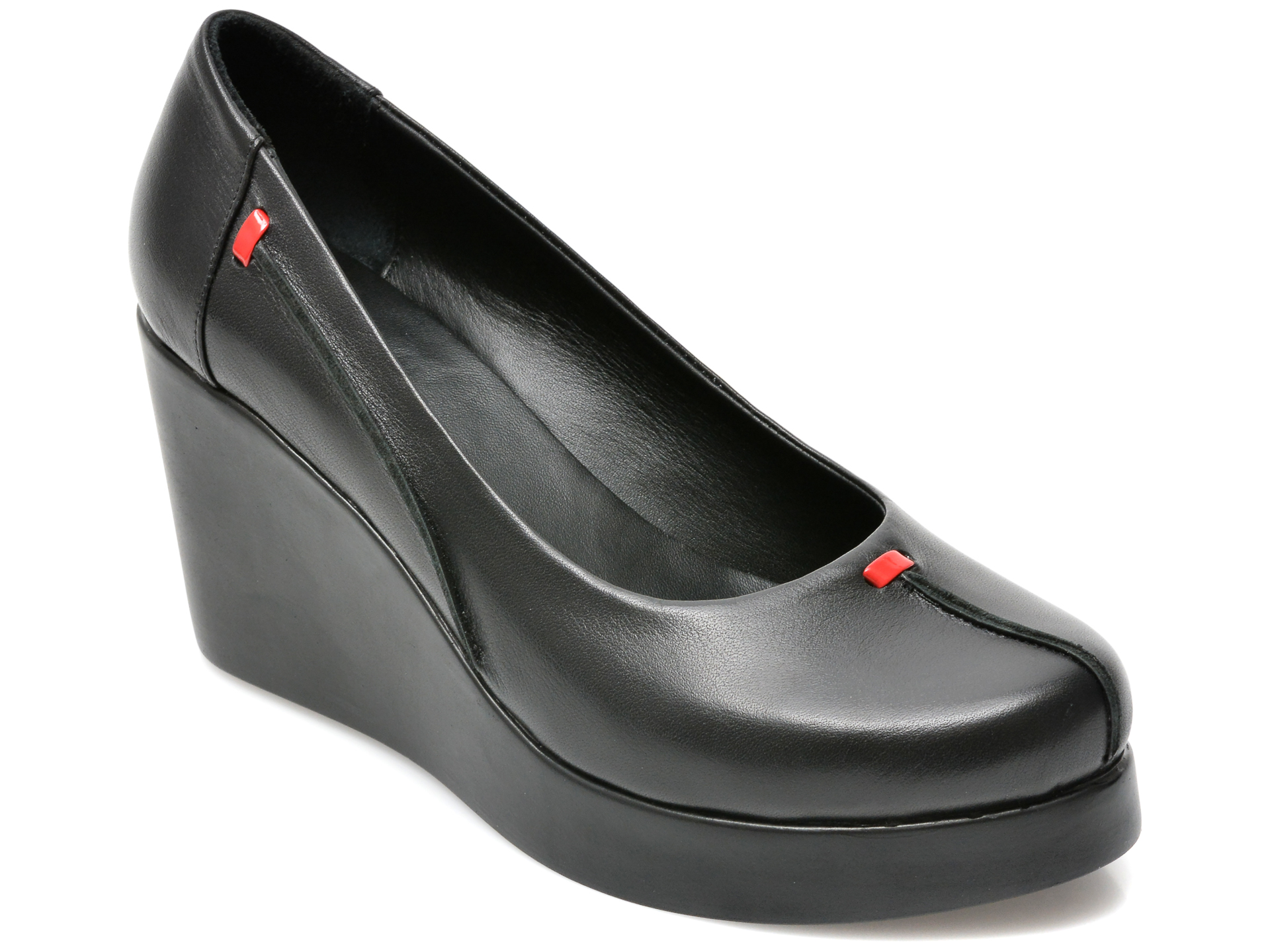 Pantofi FLAVIA PASSINI negri, 196247, din piele naturala