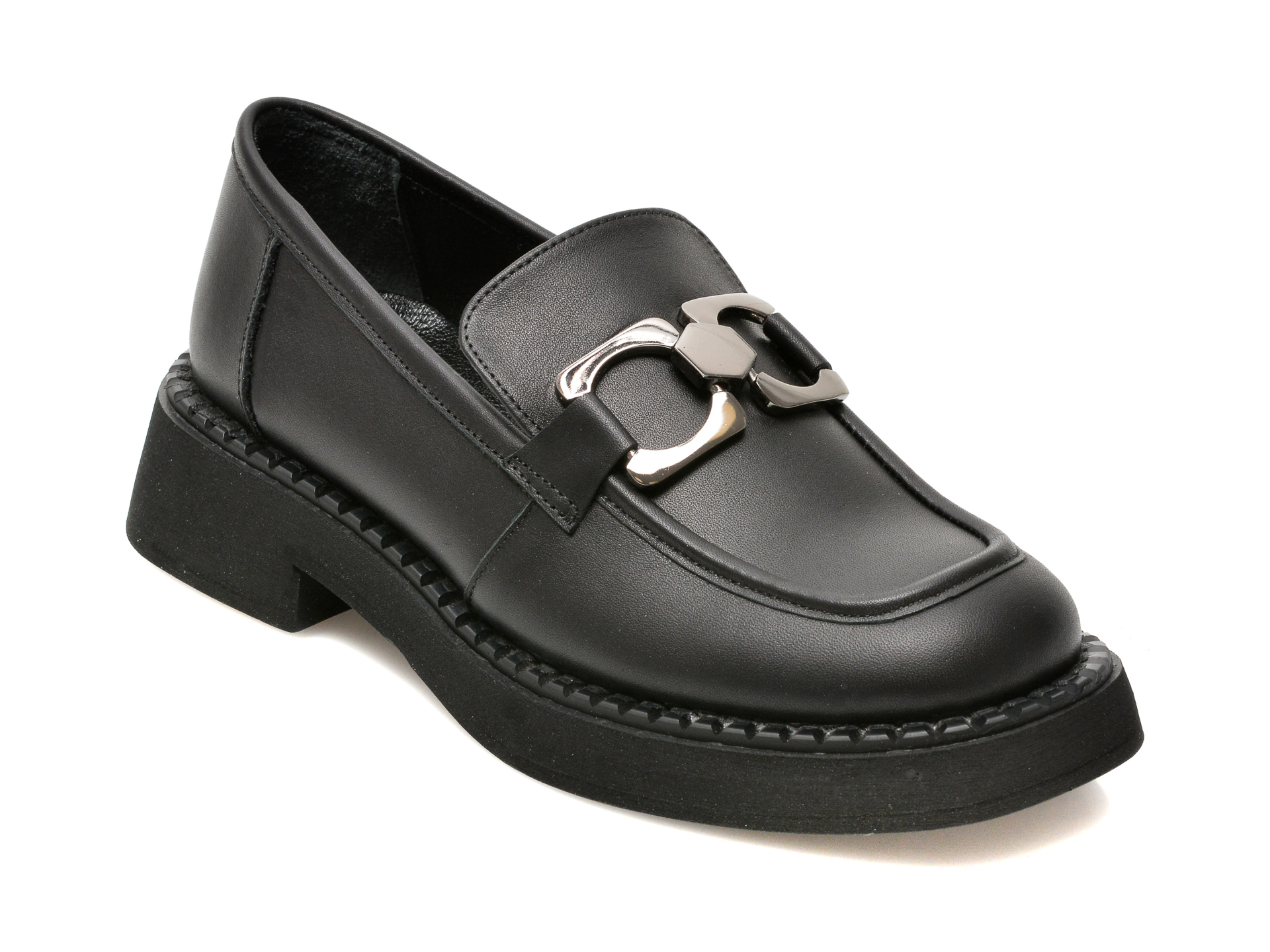 Pantofi FLAVIA PASSINI negri, 21784, din piele naturala