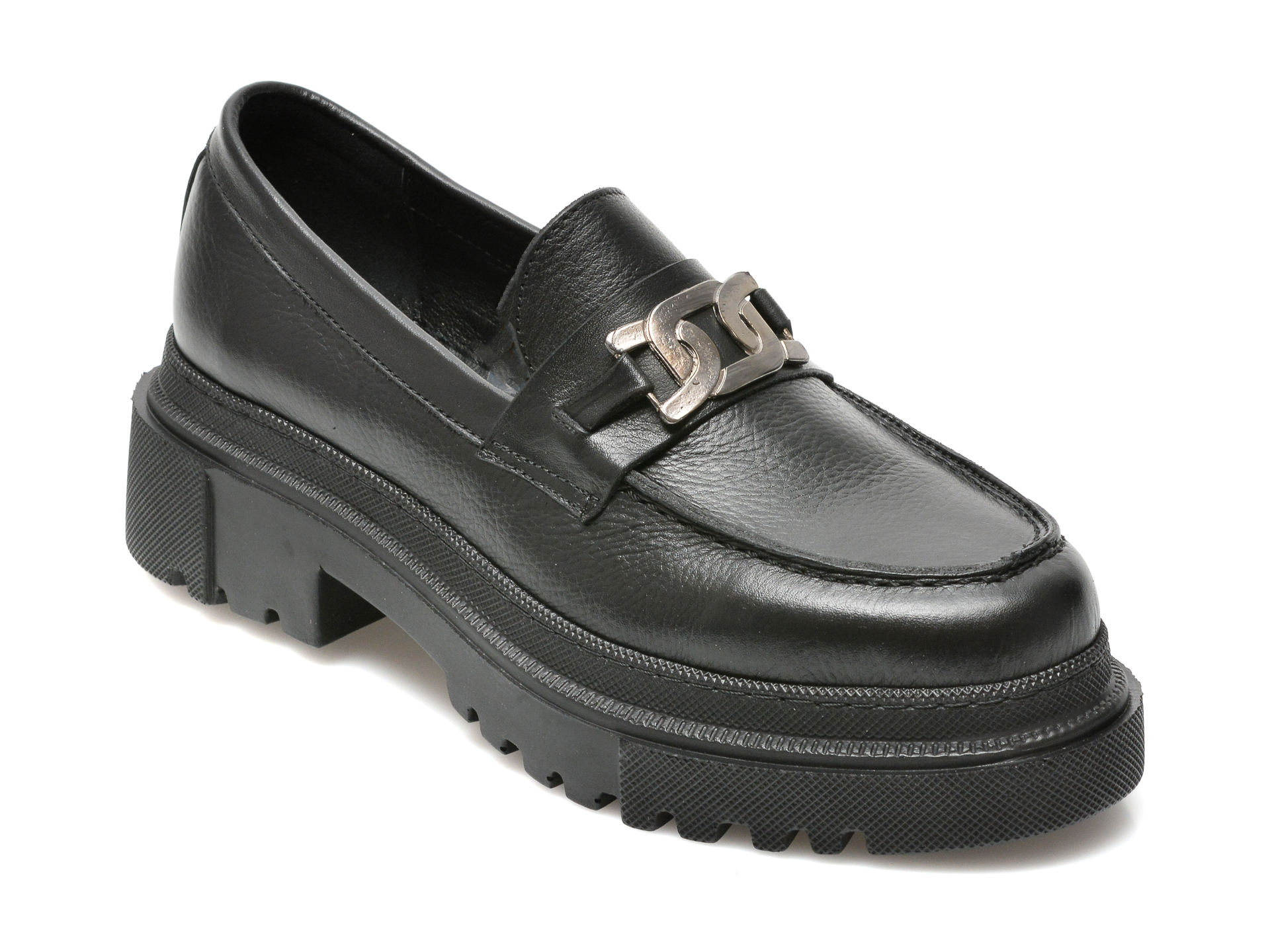 Pantofi FLAVIA PASSINI negri, 21901, din piele naturala