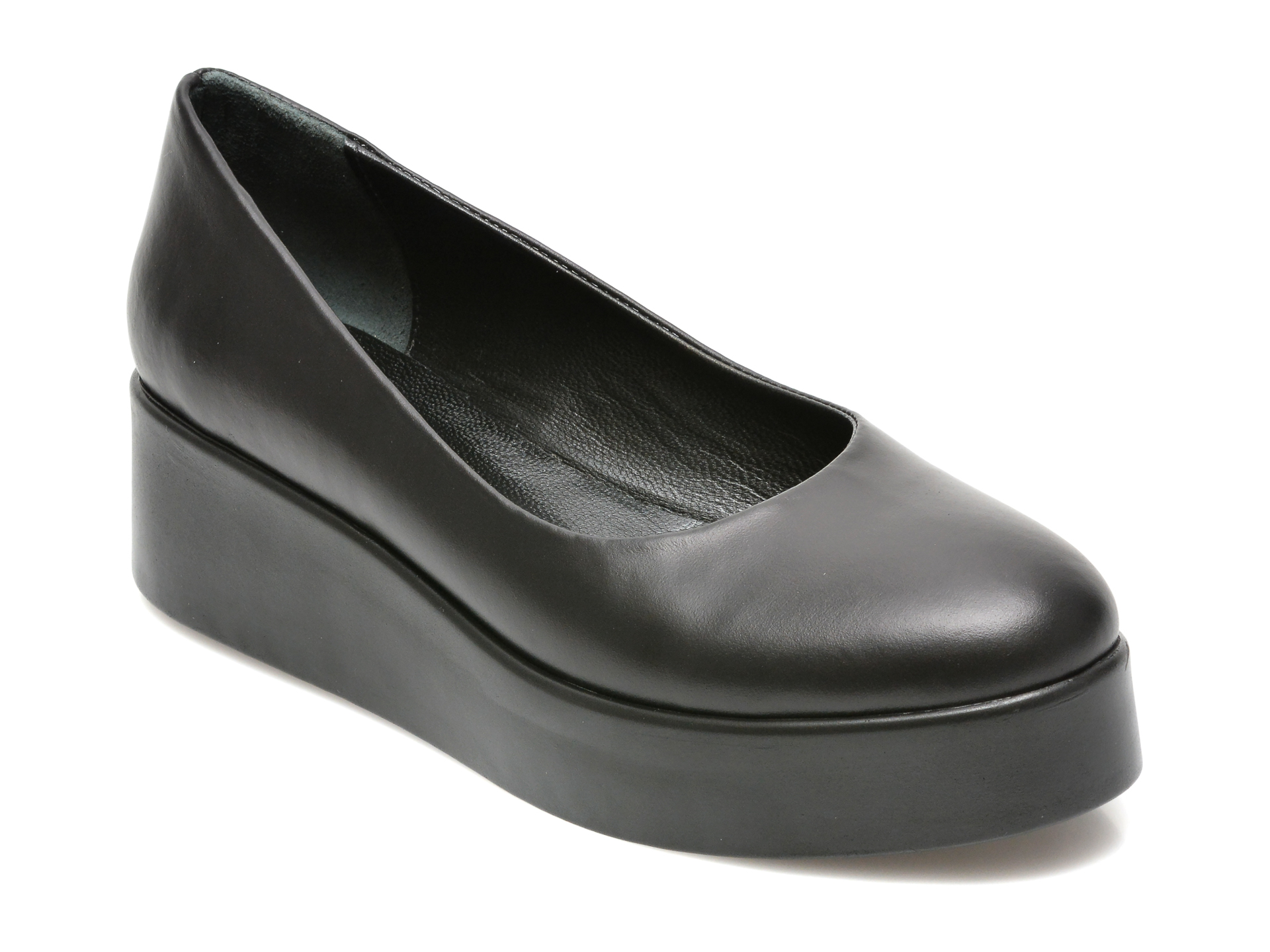 Pantofi FLAVIA PASSINI negri, 233151, din piele naturala