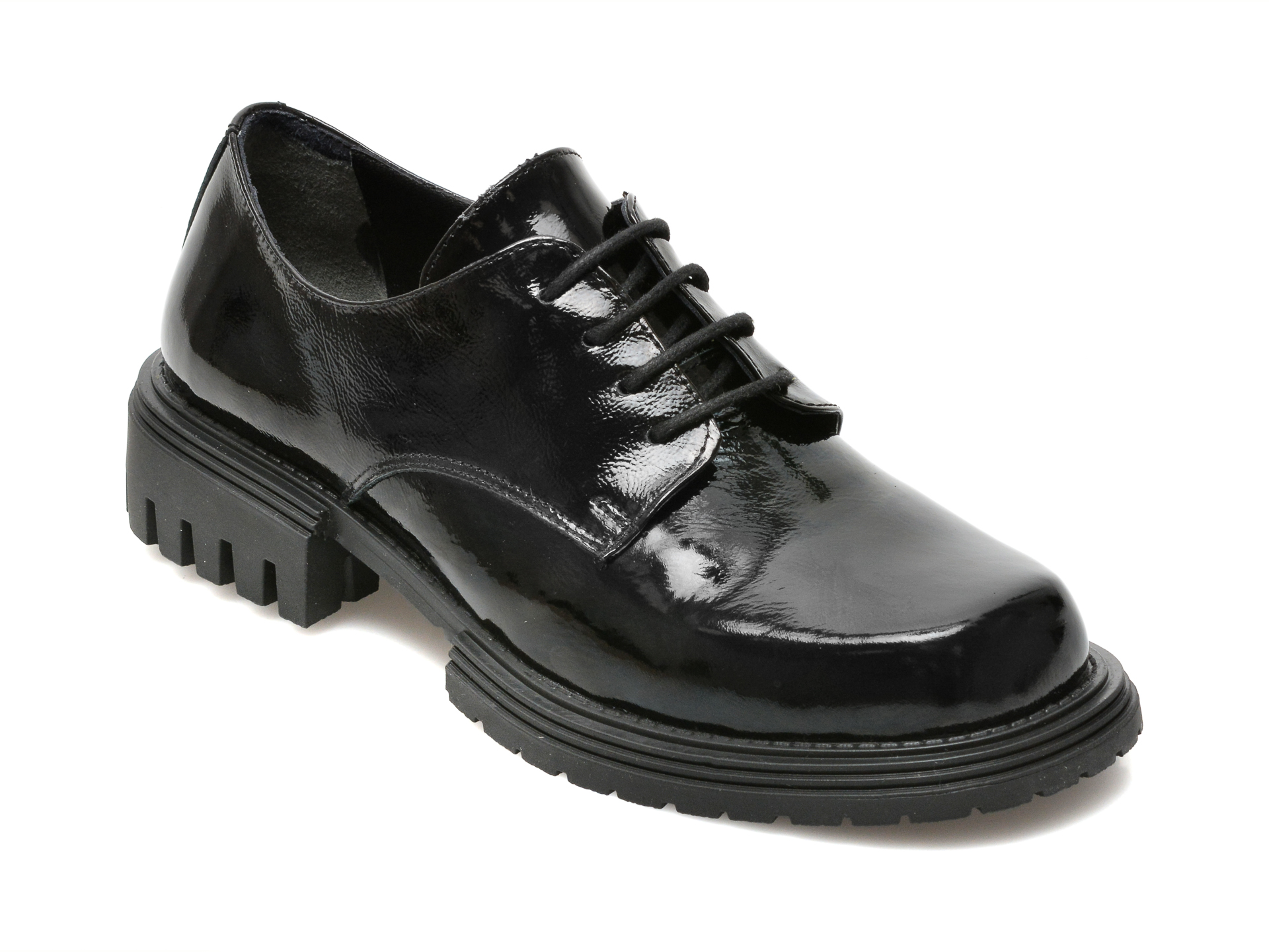 Pantofi FLAVIA PASSINI negri, 292127, din piele naturala lacuita