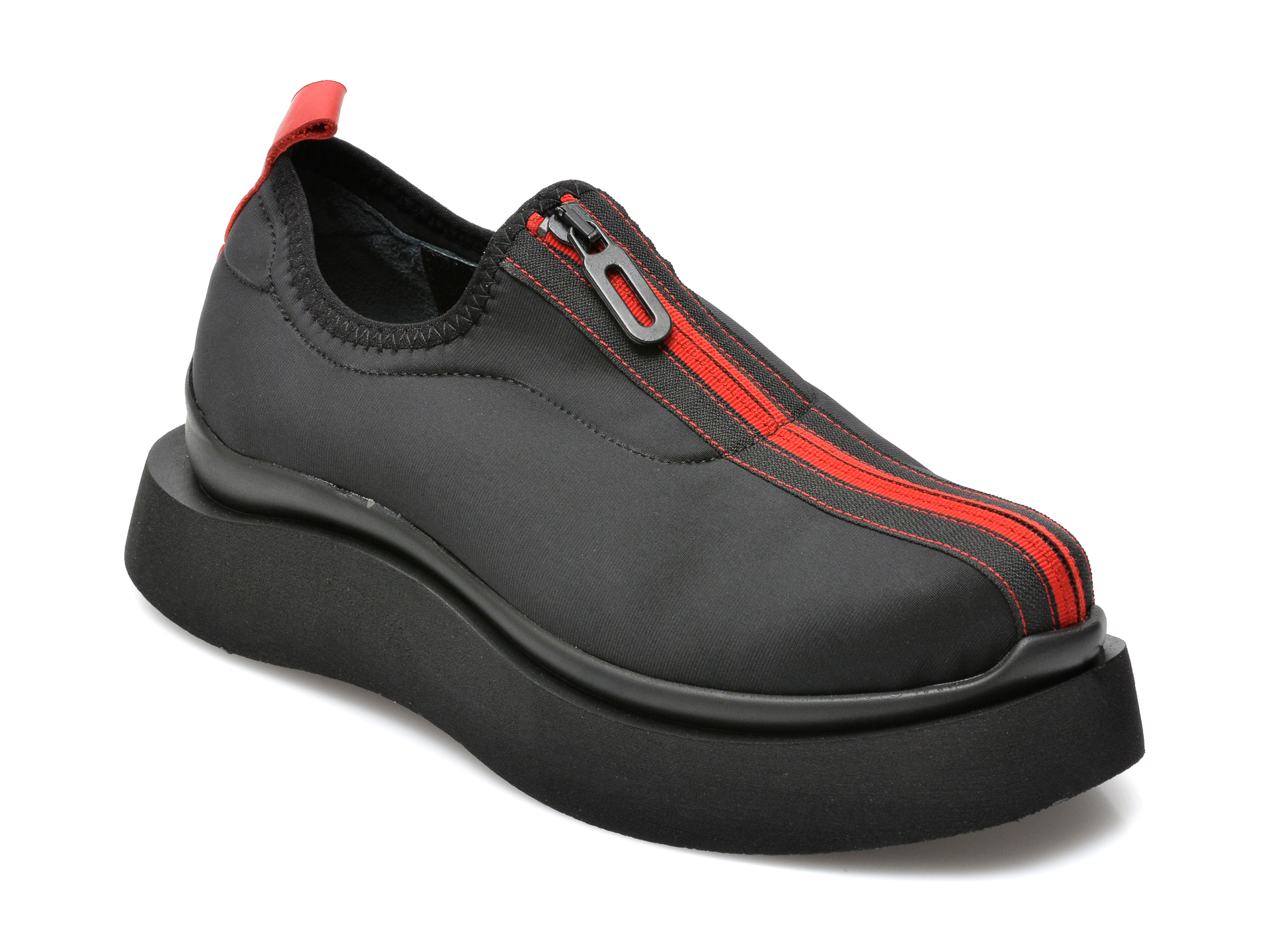 Pantofi FLAVIA PASSINI negri, 422065, din material textil
