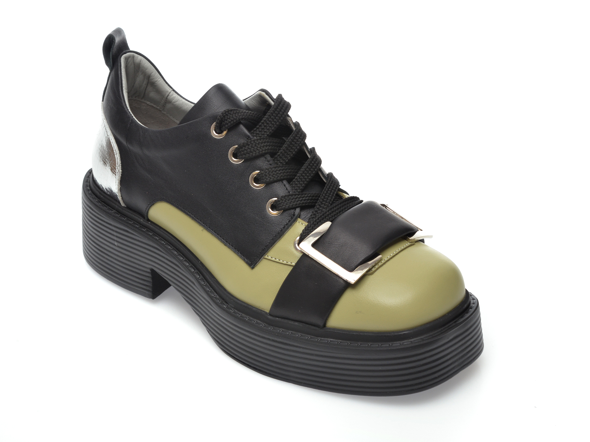 Pantofi FLAVIA PASSINI negri, 4582025, din piele naturala