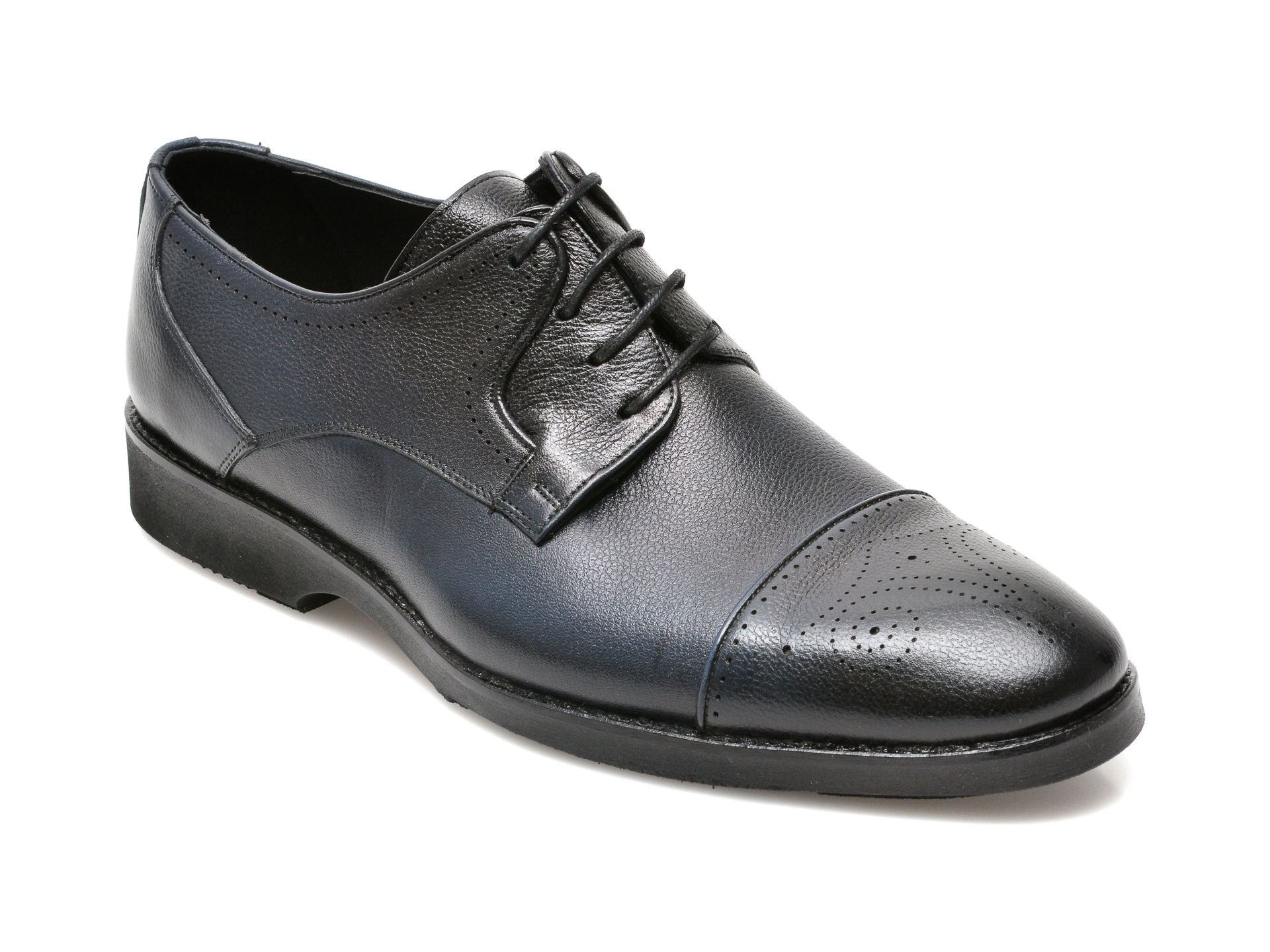 Pantofi OTTER bleumarin, 1201, din piele naturala Otter imagine 2022 13clothing.ro