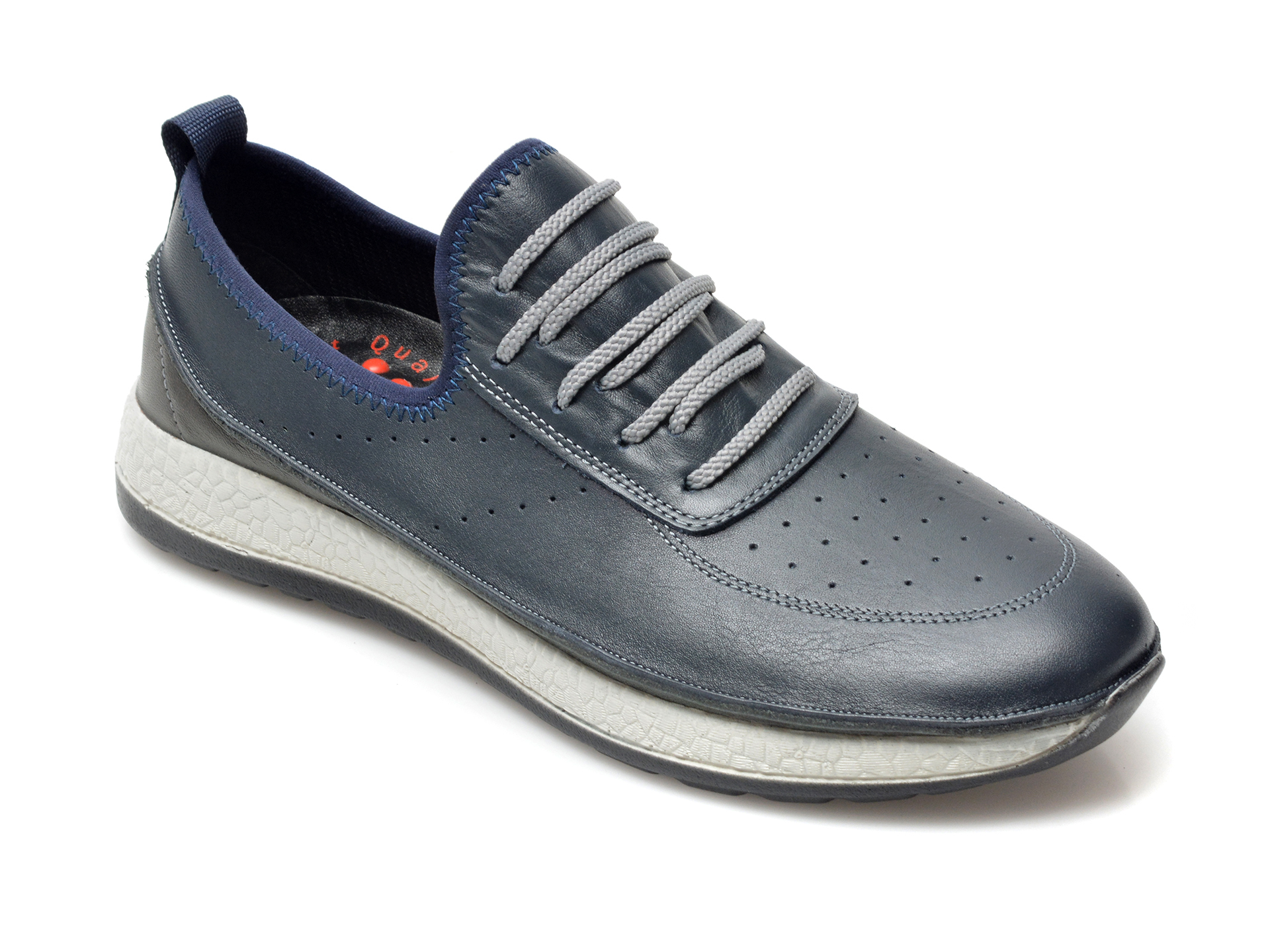 Pantofi OTTER bleumarin, 22171, din piele naturala Otter imagine 2022 13clothing.ro
