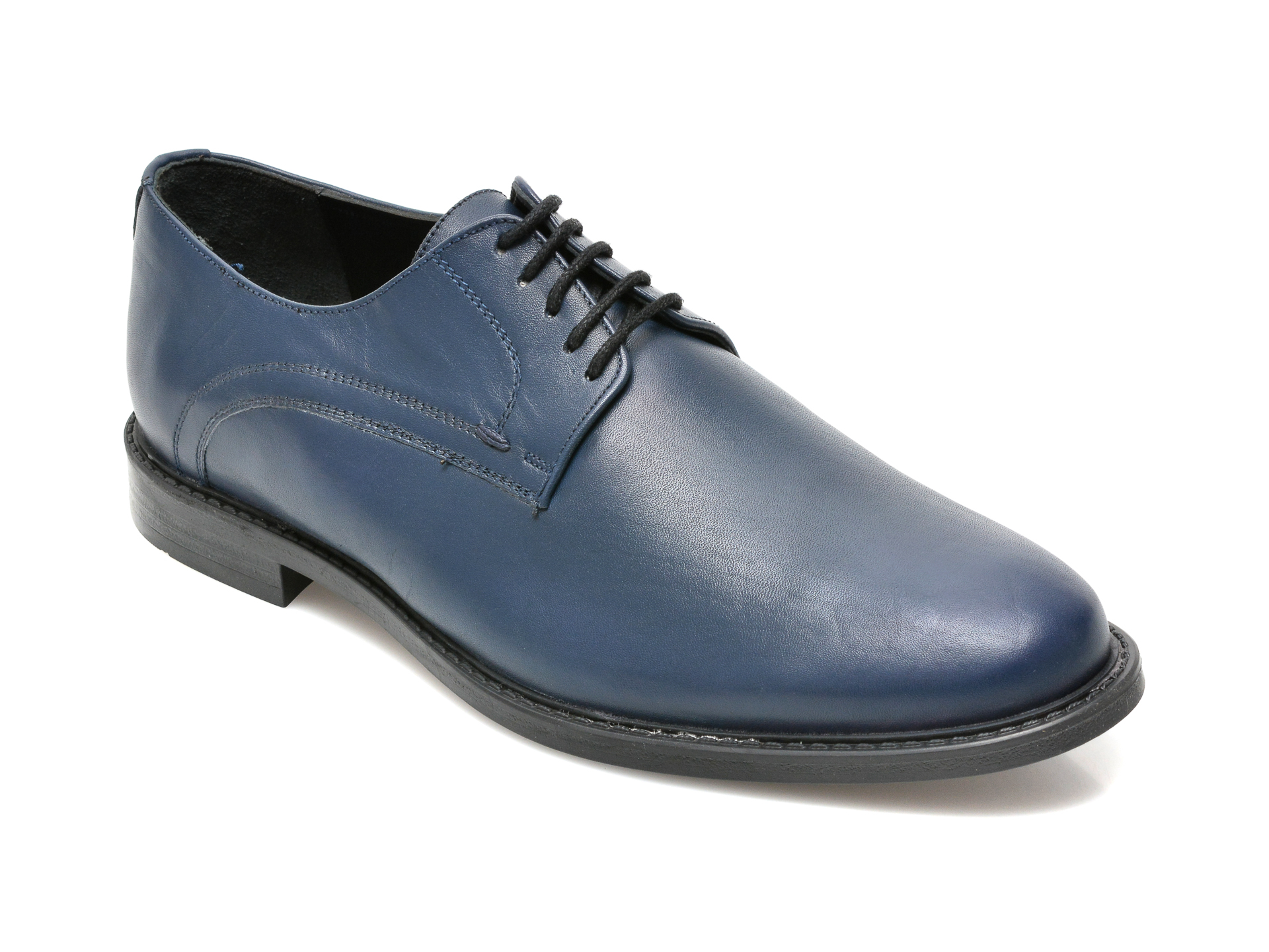 Pantofi OTTER bleumarin, 873, din piele naturala