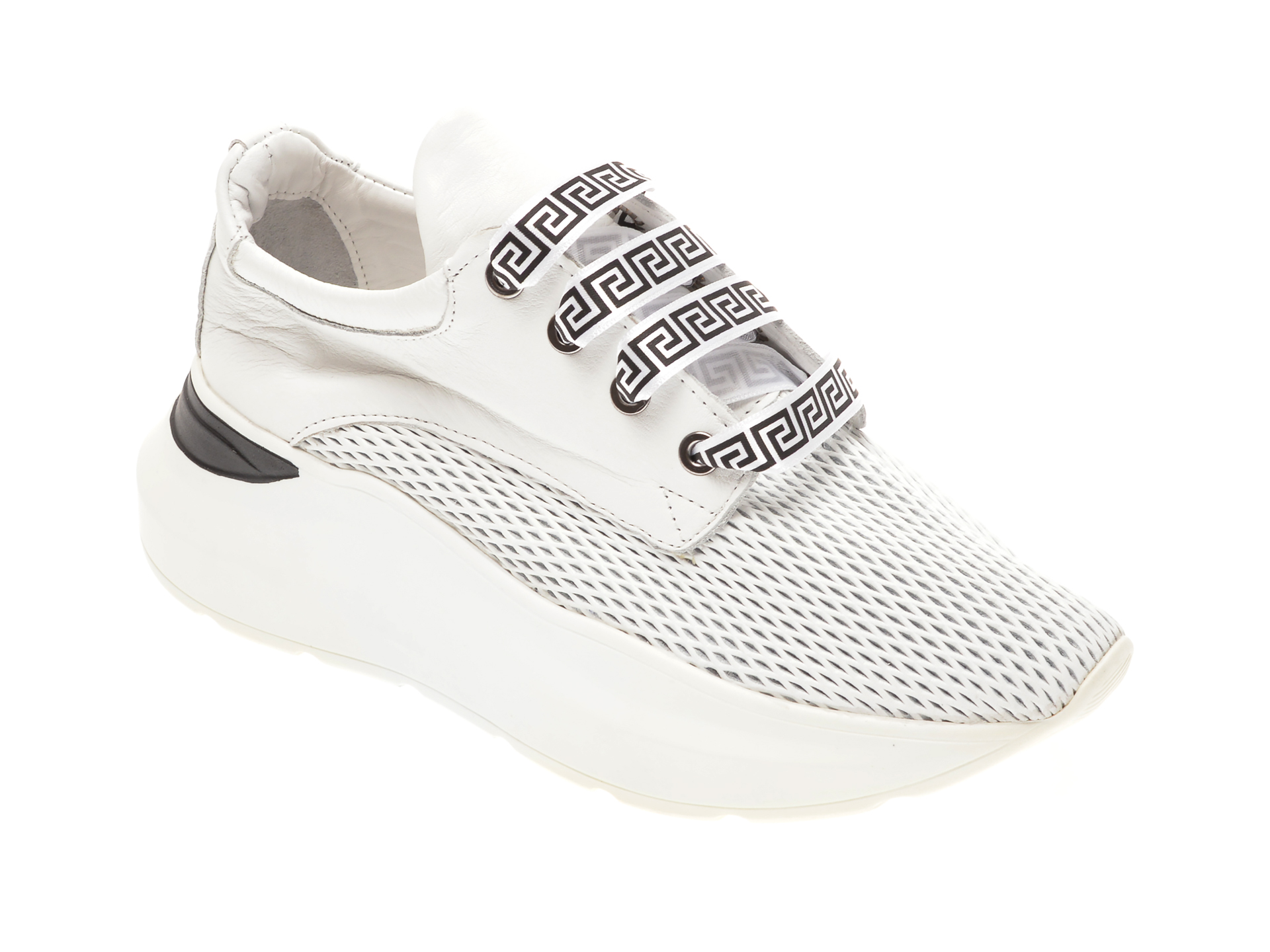 Pantofi sport FLAVIA PASSINI albi, 005021, din piele naturala
