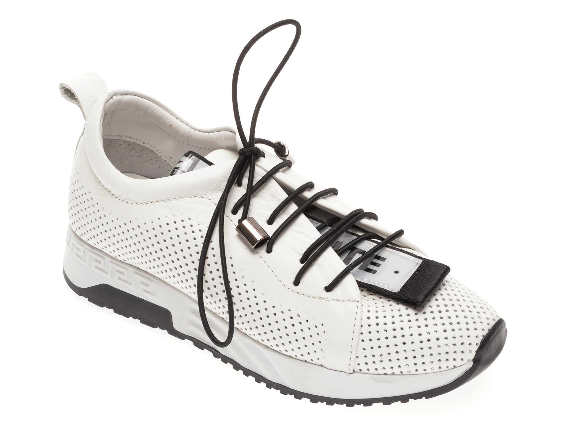 Pantofi sport FLAVIA PASSINI albi, 022605, din piele naturala