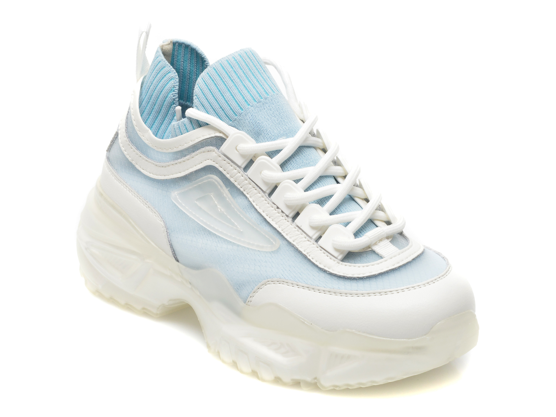 Pantofi sport GRYXX albastri, K525, din material textil si piele ecologica
