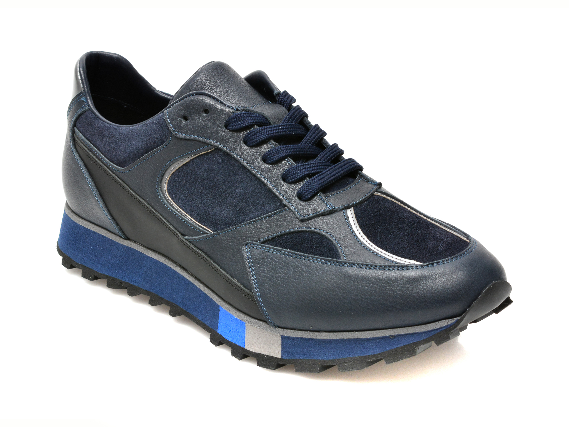 Pantofi sport GRYXX bleumarin, 253726, din piele naturala
