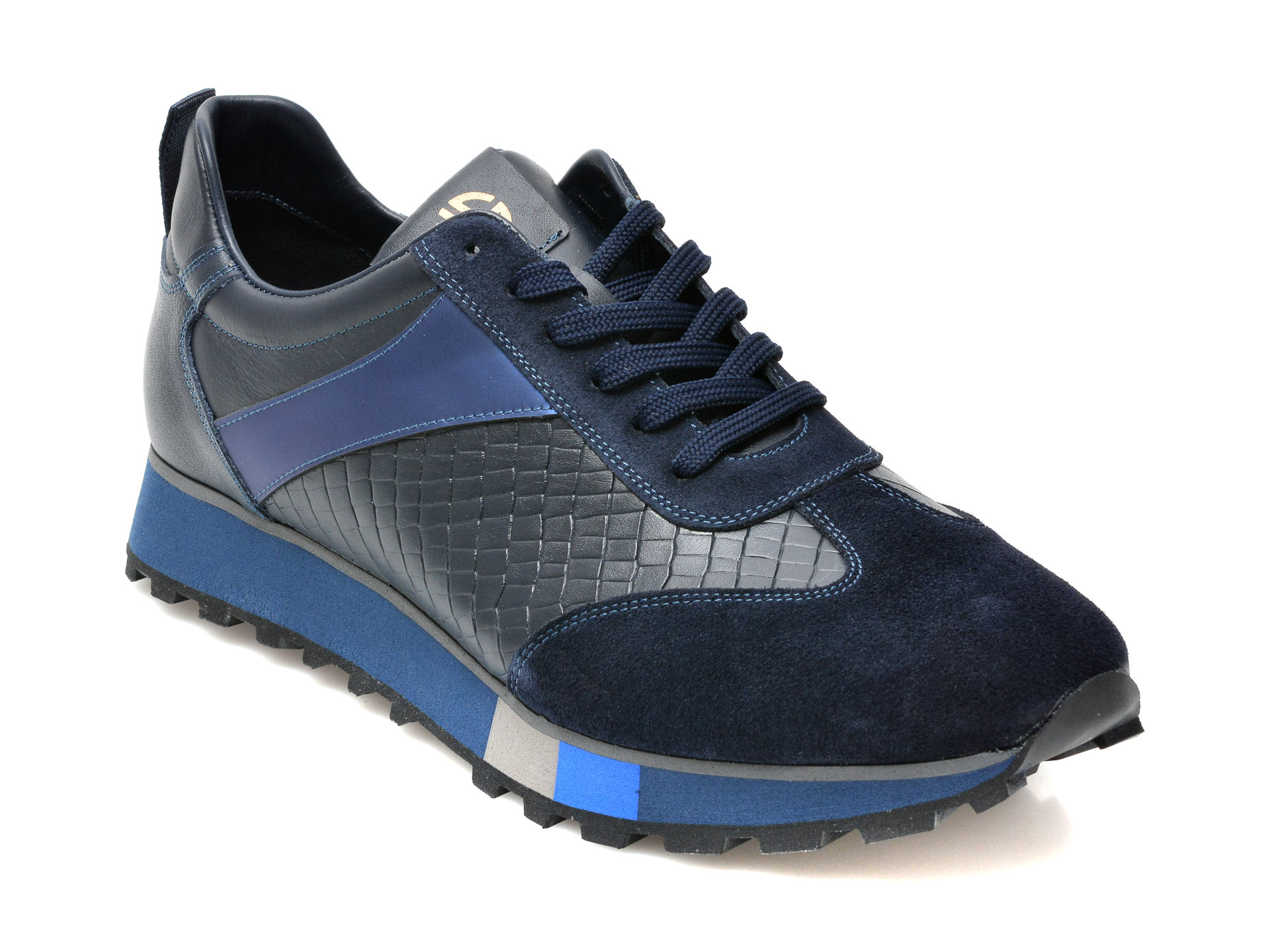 Pantofi sport GRYXX bleumarin, 253984, din piele naturala