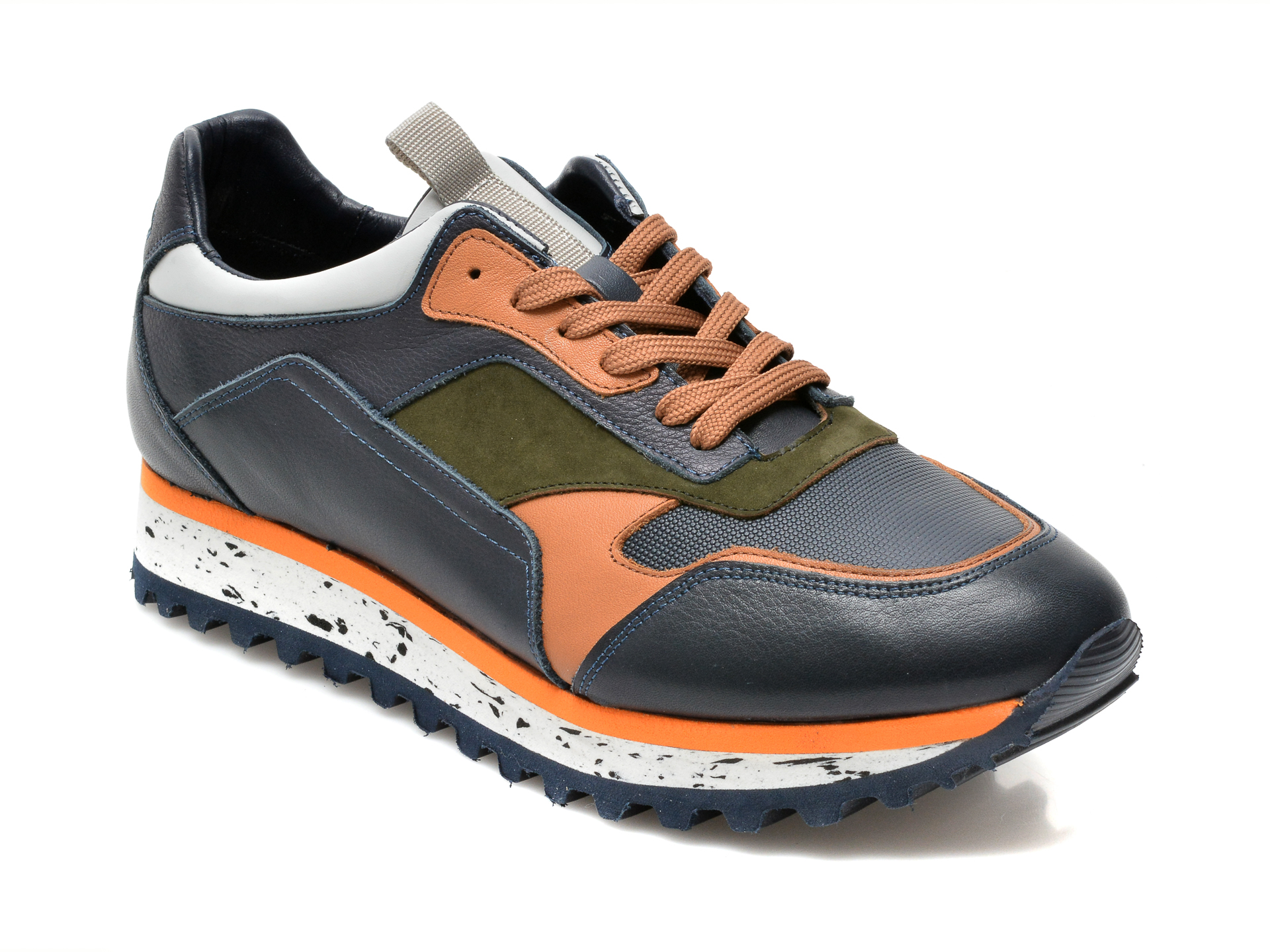 Pantofi sport GRYXX bleumarin, 254564, din piele naturala Gryxx imagine 2022 13clothing.ro