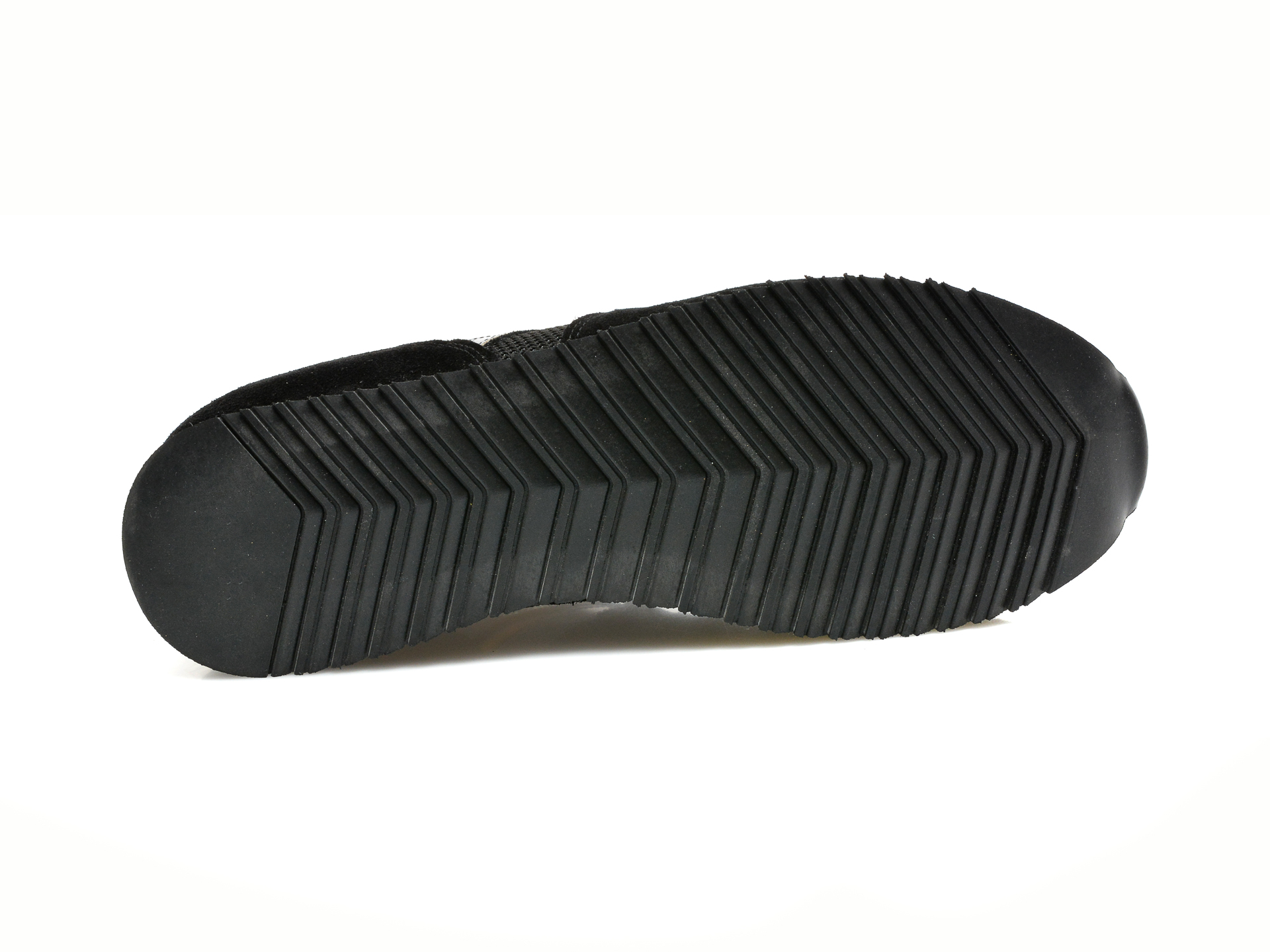 Pantofi sport GRYXX negri, 185187, din material textil si piele intoarsa