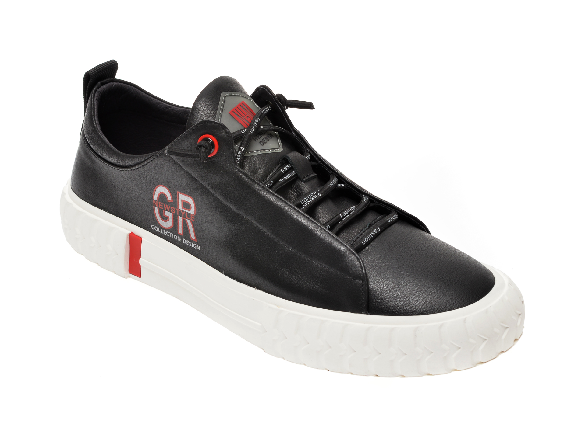 Pantofi sport GRYXX negri, 5001, din piele naturala