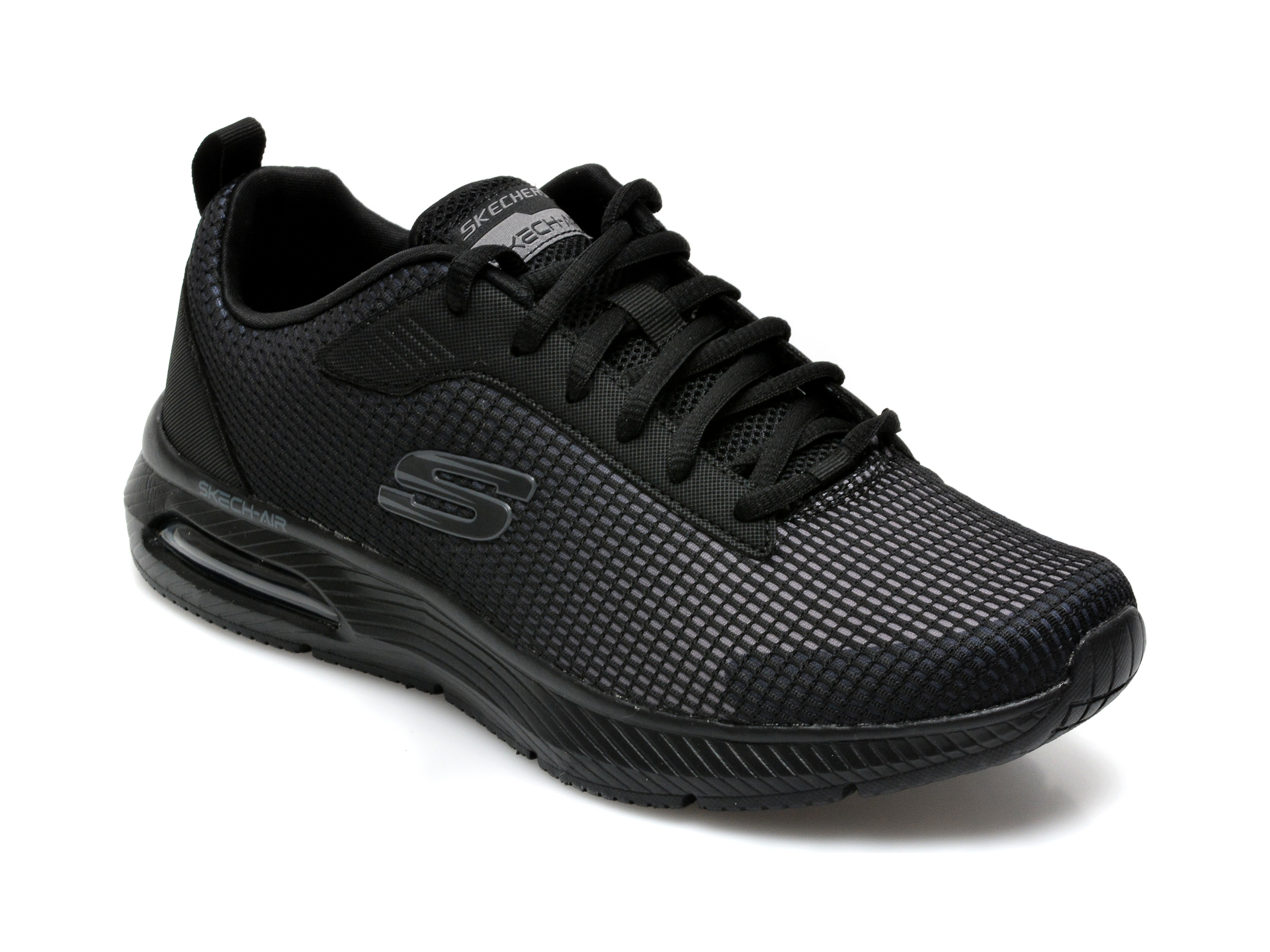 Pantofi sport SKECHERS negri, Dyna-Air Blyce, din material textil
