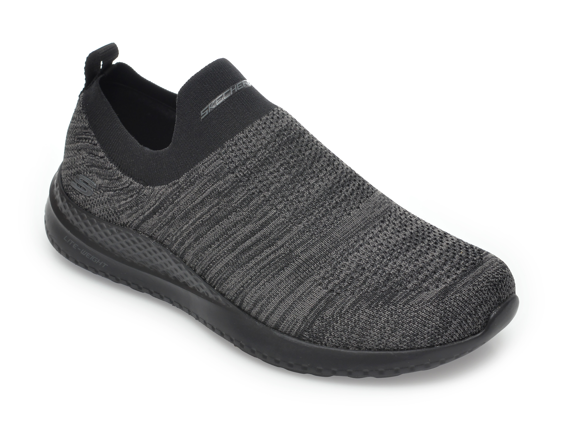 Pantofi sport SKECHERS negri, Matera Graftel, din material textil