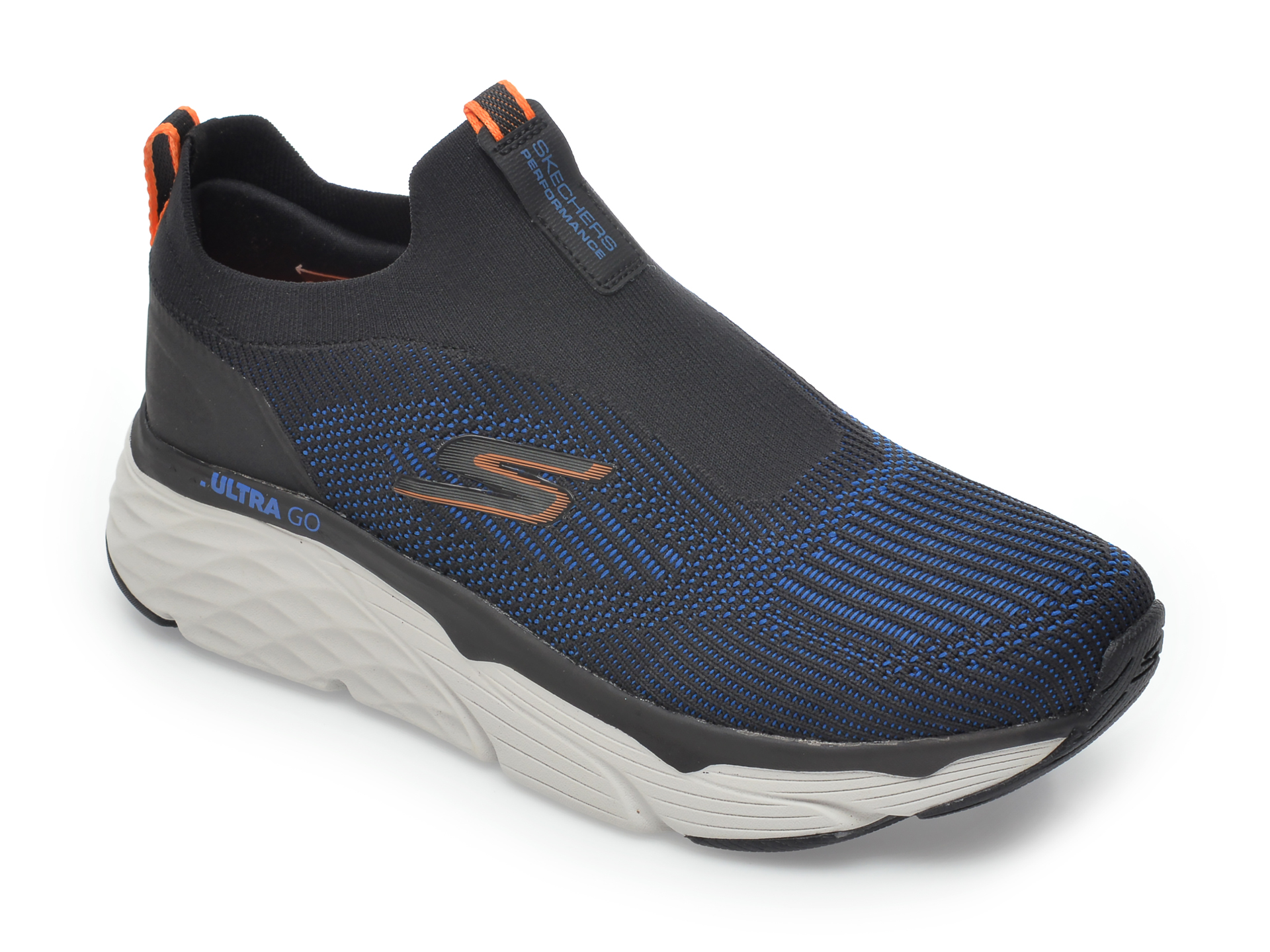 Pantofi sport SKECHERS negri, Max Cushioning Elite Amplifier, din material textil