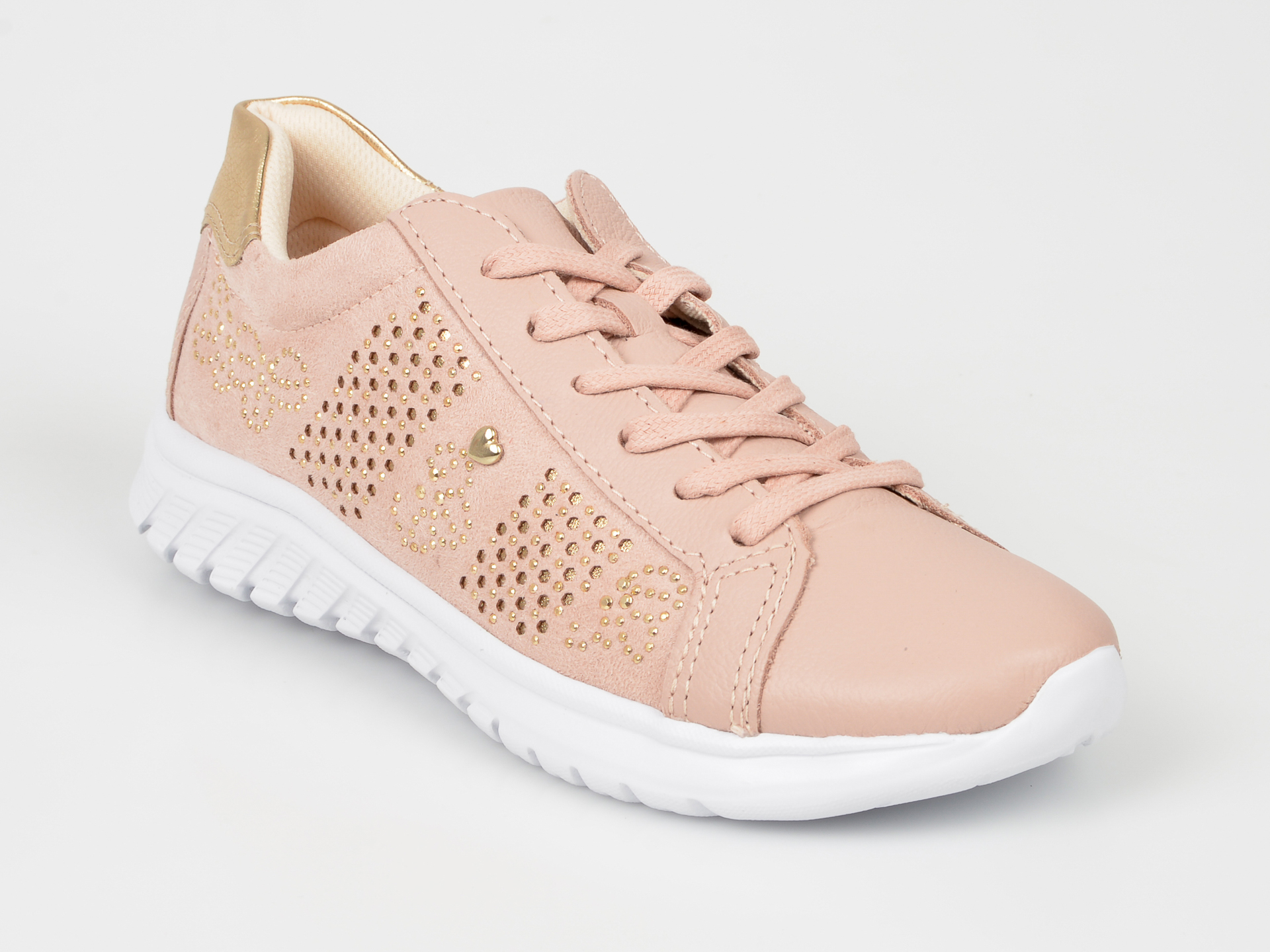 Pantofi sport FLAVIA PASSINI roz, 294301, din piele naturala
