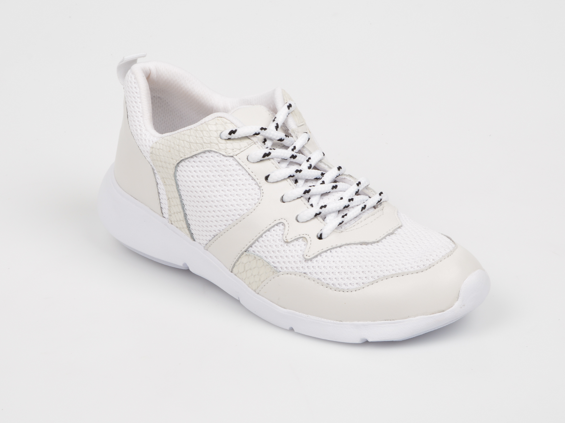 Pantofi sport FLAVIA PASSINI albi, 297501, din material textil