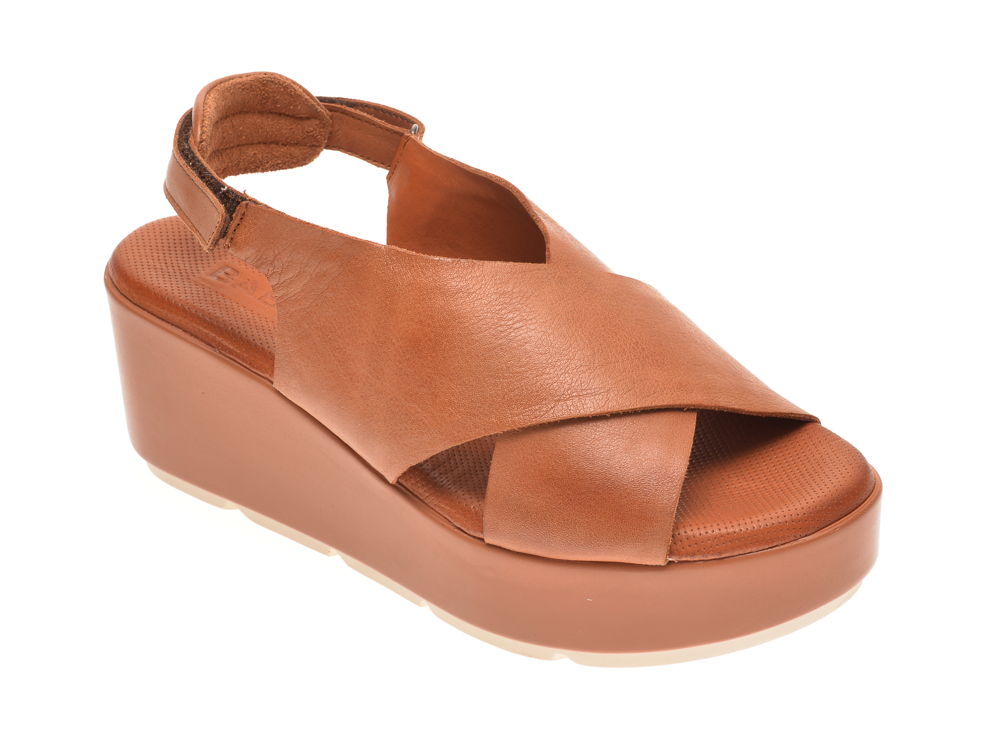 Sandale BABOOS maro, 2520, din piele naturala