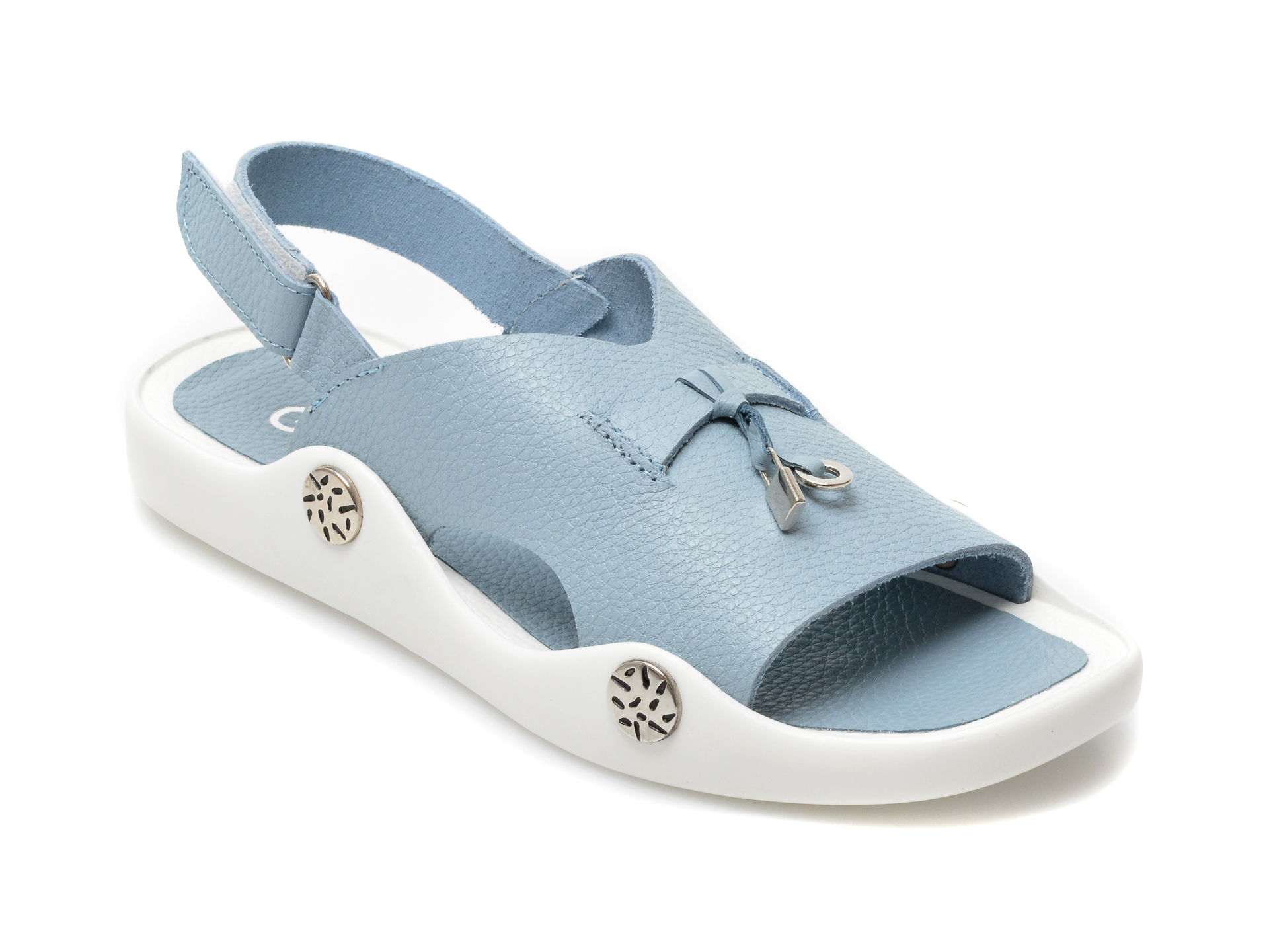 Sandale GRYXX albastre, 9062110, din piele naturala
