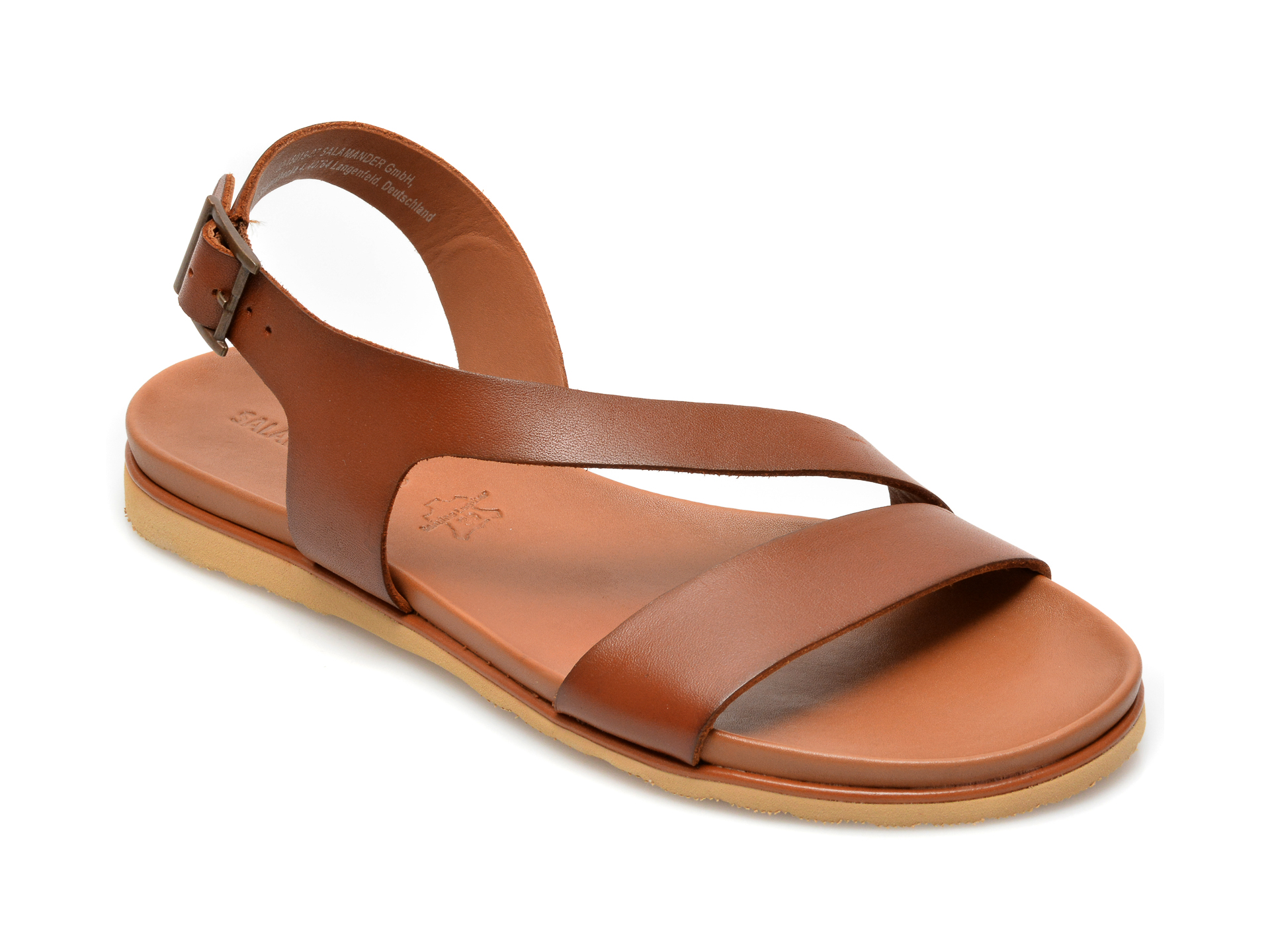 Sandale SALAMANDER maro, 15019, din piele naturala