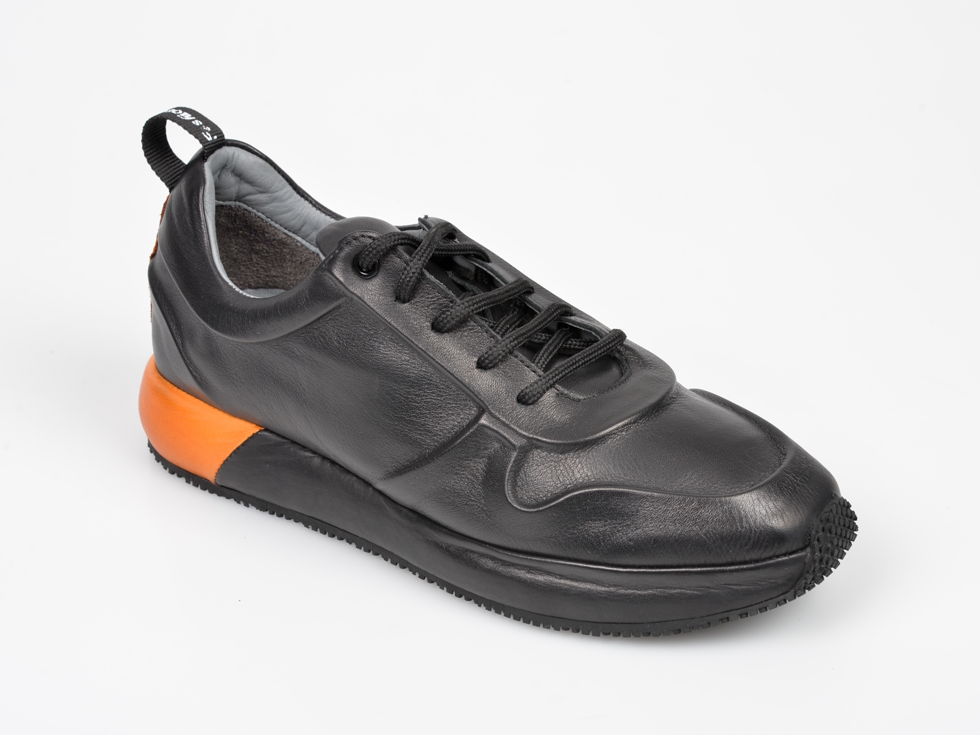Pantofi FLAVIA PASSINI negri, Dl9002, din piele naturala