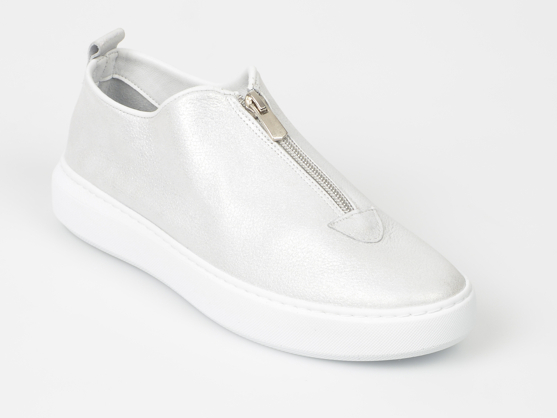 Pantofi FLAVIA PASSINI albi, 4251001, din piele naturala