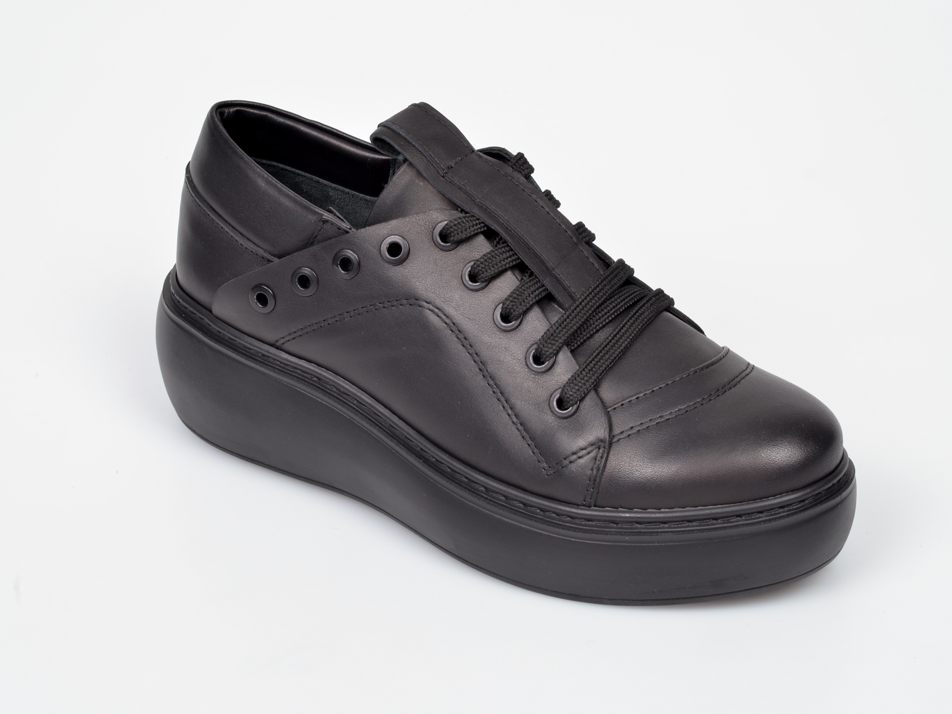 Pantofi FLAVIA PASSINI negri, 285600, din piele naturala